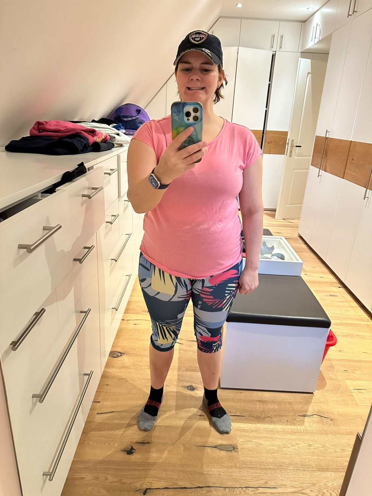 Simone beim Start ihrer persönlichen Begleitung